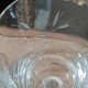 Water glass chiseled wine engraved dpc 082392