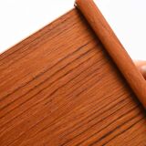 Pair of Vintage Scandinavian Teak Nightstands with hidden drawer