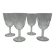 Set of 4 glasses of wine Baccarat model Cassino
