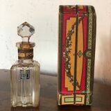 Old flacon with louis-toussaint piver Pompeia box 1907 empty year