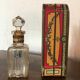 Old flacon with louis-toussaint piver Pompeia box 1907 empty year