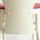 Baumann Seagull chair from the 70s in white lacquered wood and velvet