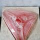 Vintage large Murano bubble glass empty pocket
