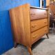 Vintage Scandinavian style chest of drawers. 60s