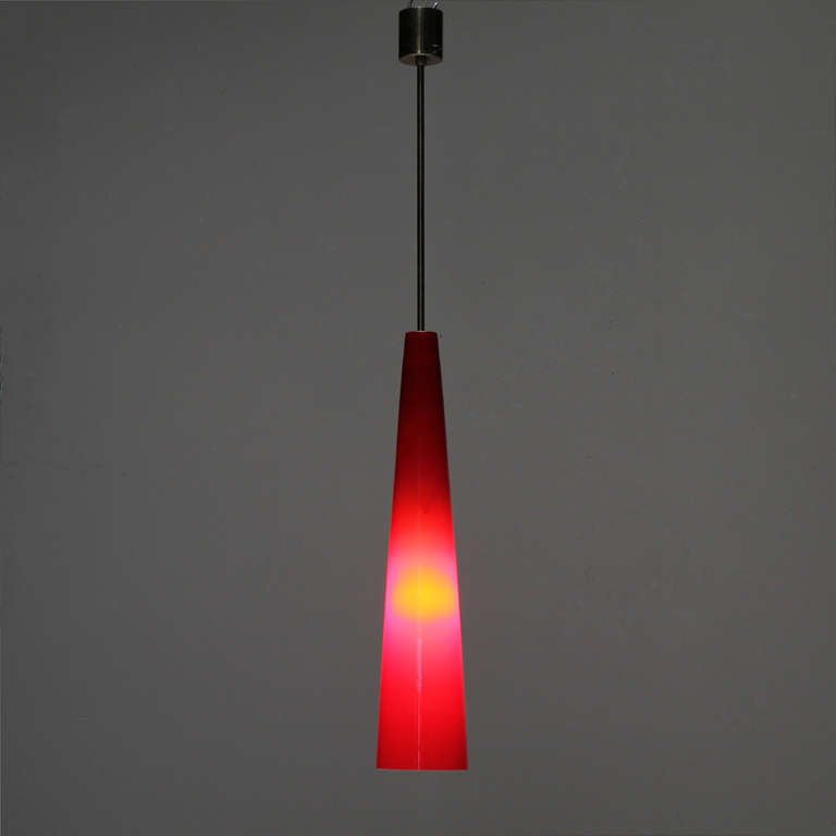 Suspension in Italian glass