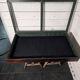 Antique wooden shop display cabinet