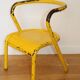 Jacques Hitier children's chair yellow