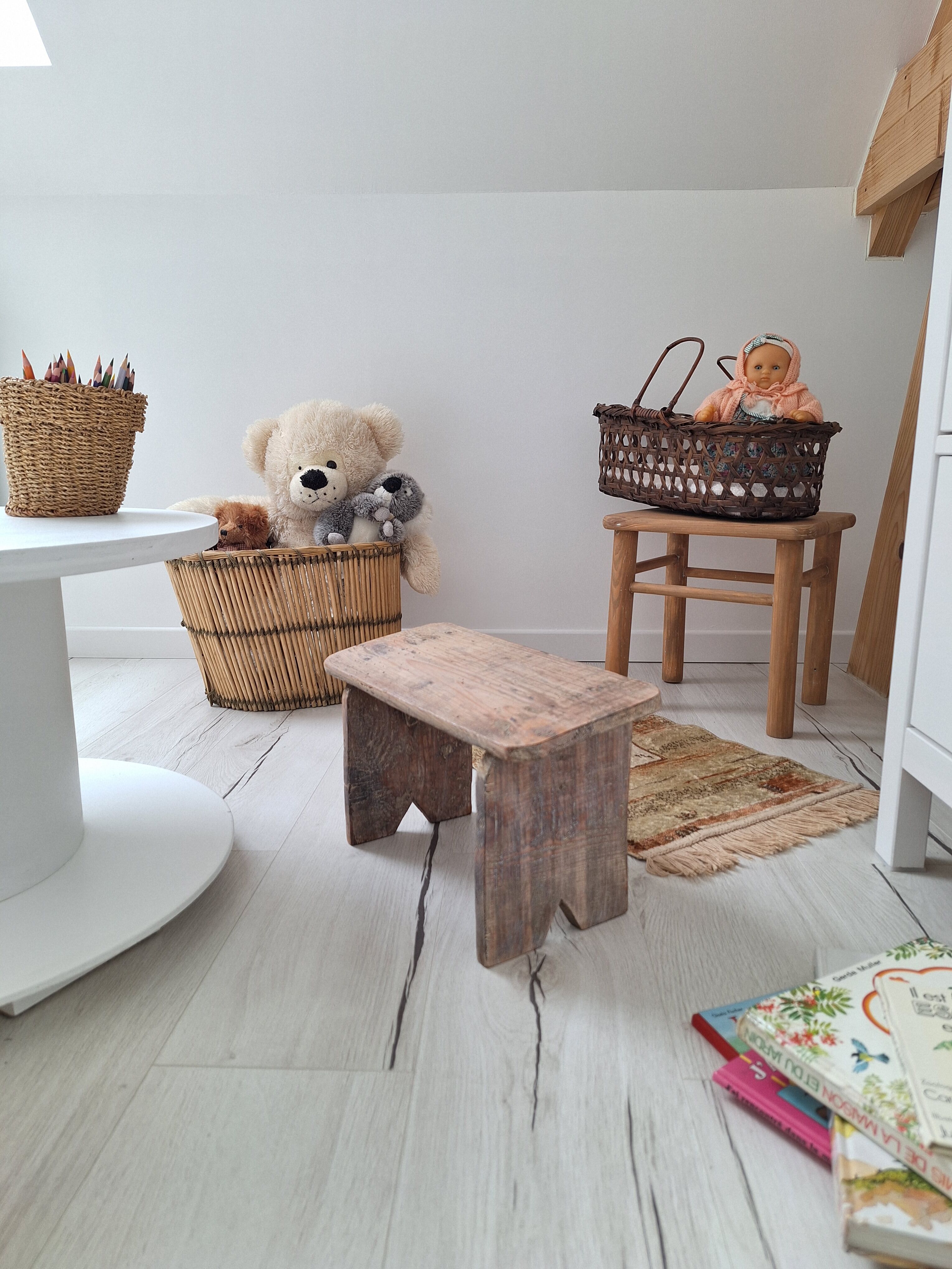 Vintage milking stool