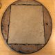 Old oval mirror 40x45cm