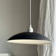Vintage black pendant light D32