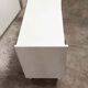 Commode scandinave 1960 3 tiroirs relookées laiton bakélite