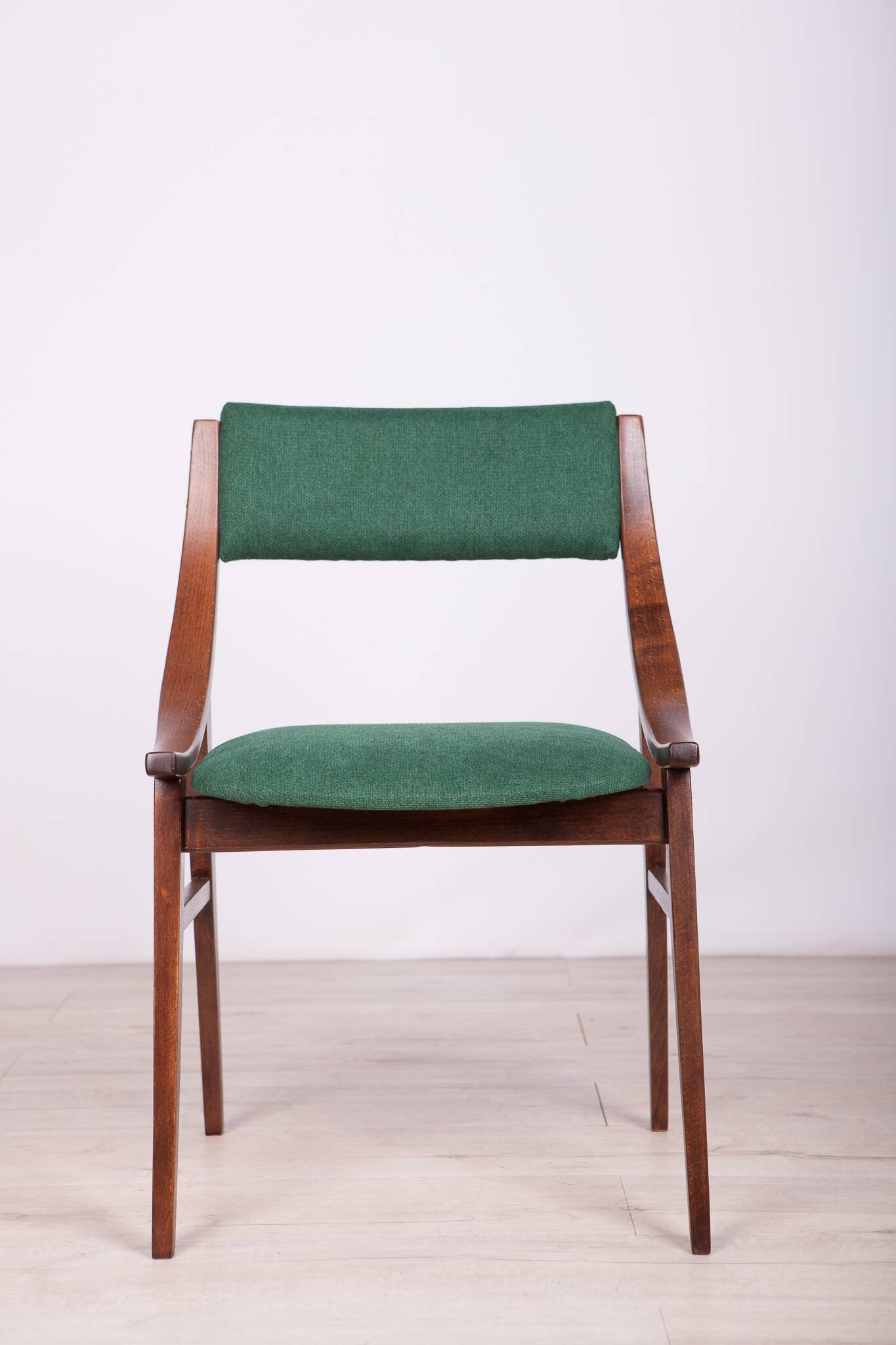 Polish Ski Jumper Dining Chairs from Zamojska Furniture Factory, 1970s, Set
