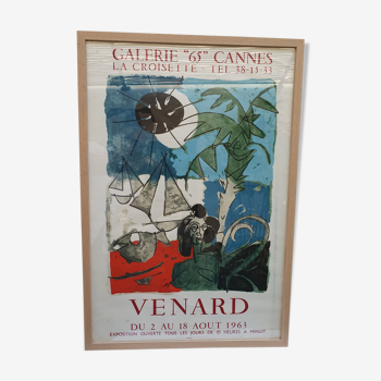 Affiche lithographiée de Venard