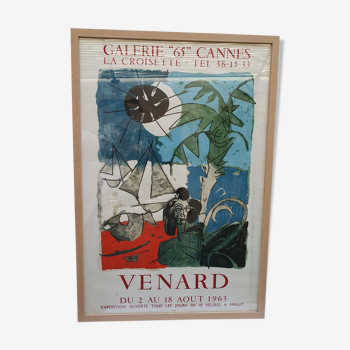 Lithographed poster of Venard