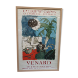Lithographed poster of Venard