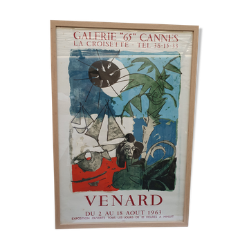 Lithographed poster of Venard