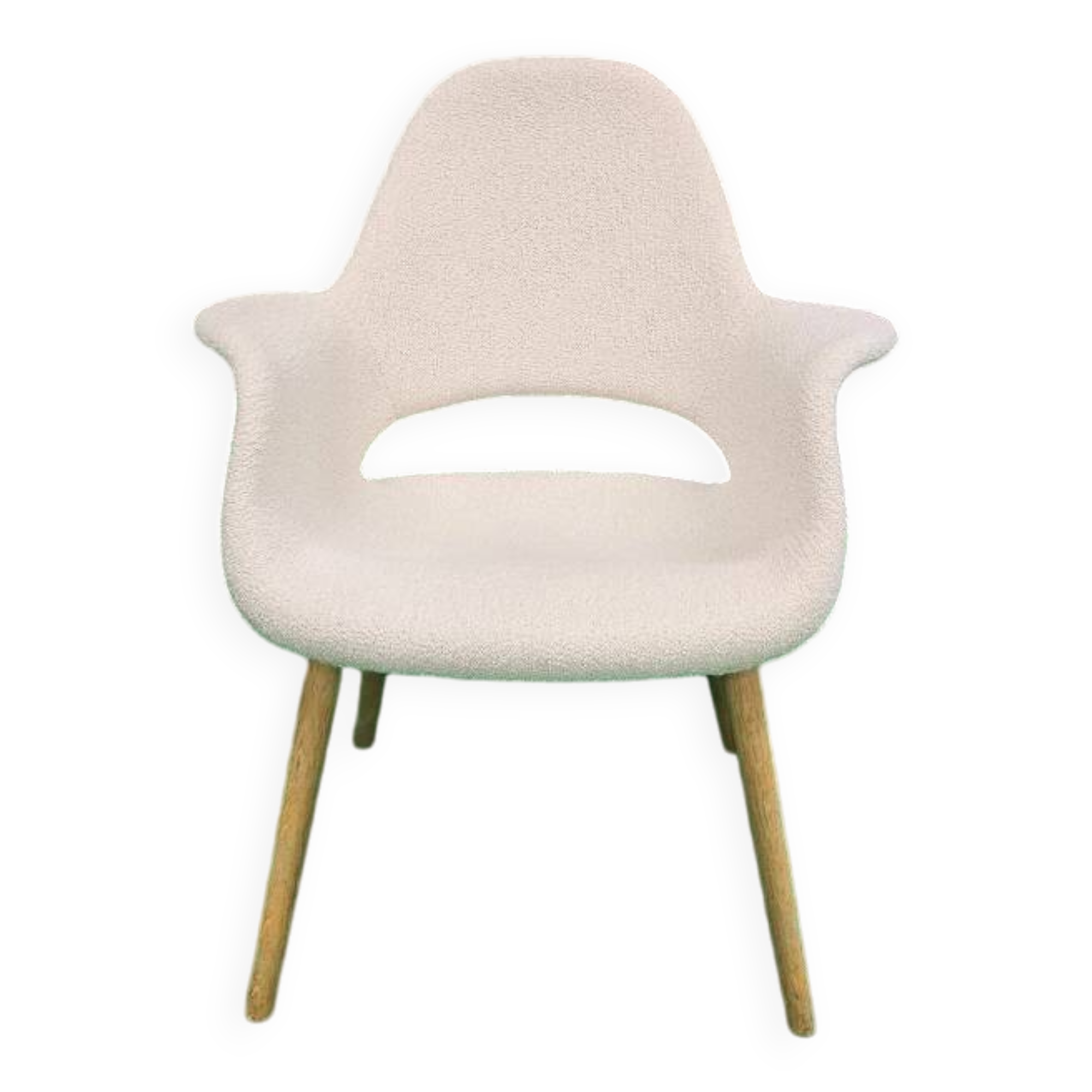 Fauteuil Lounge Boucle Charles Eames Organic par Vitra