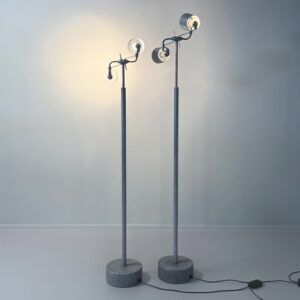 Stadium 1 floor lamps by Hannes Wettstein for Pallucco, 1990s