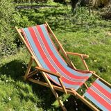 Chaise longue chilienne vintage