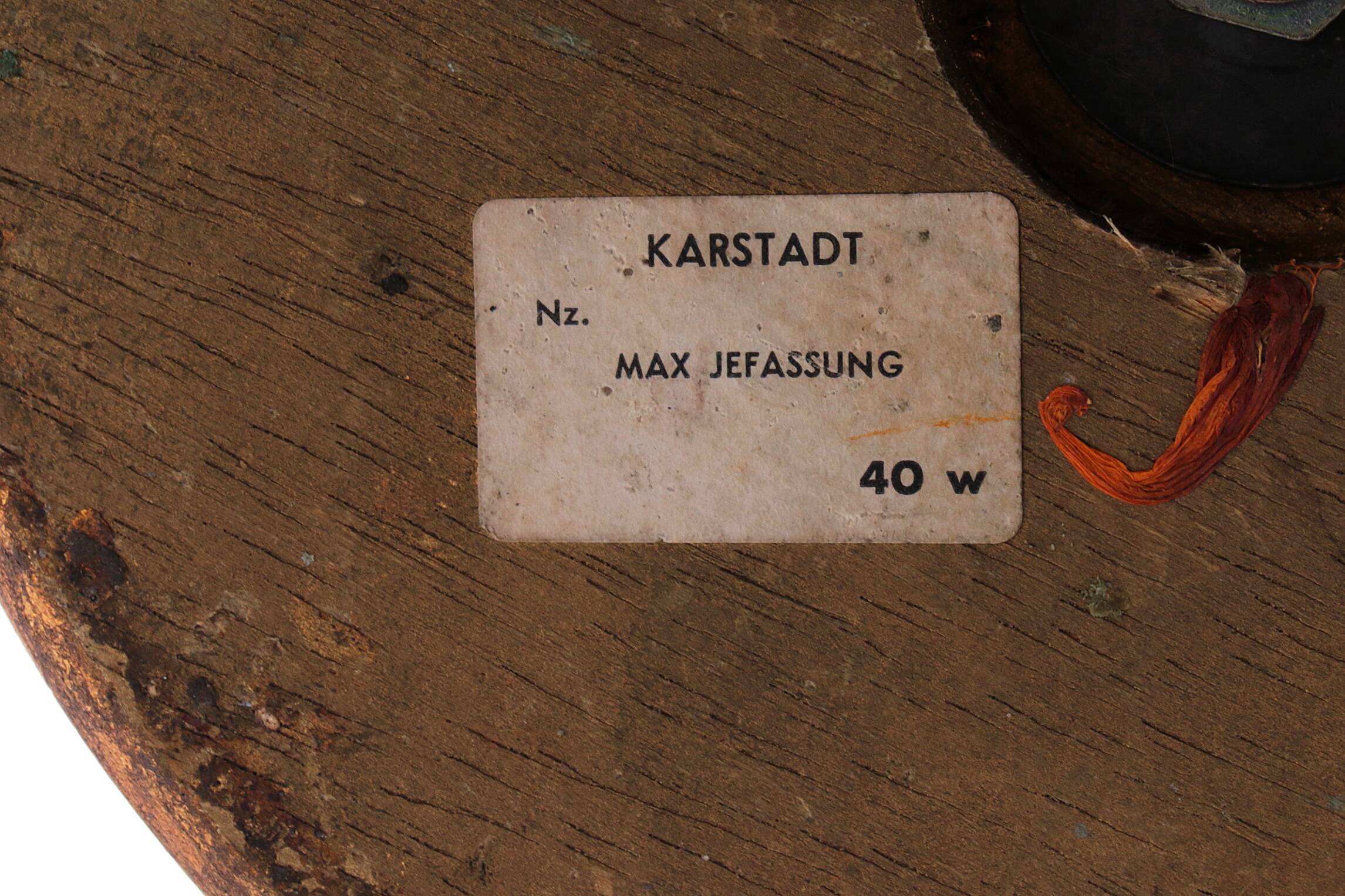 Gilt ‘Sheaf of Wheat’ Table Light, Florentine Table Lamp by Hans Kögl, 1960s