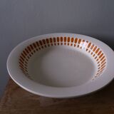 Hollow vegetable dish salad bowl 70s space age