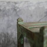 Wooden shelf with openwork shelves