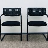 4 Chairs 'Vis à Vis' Antonio Citterio / VITRA. Vintage