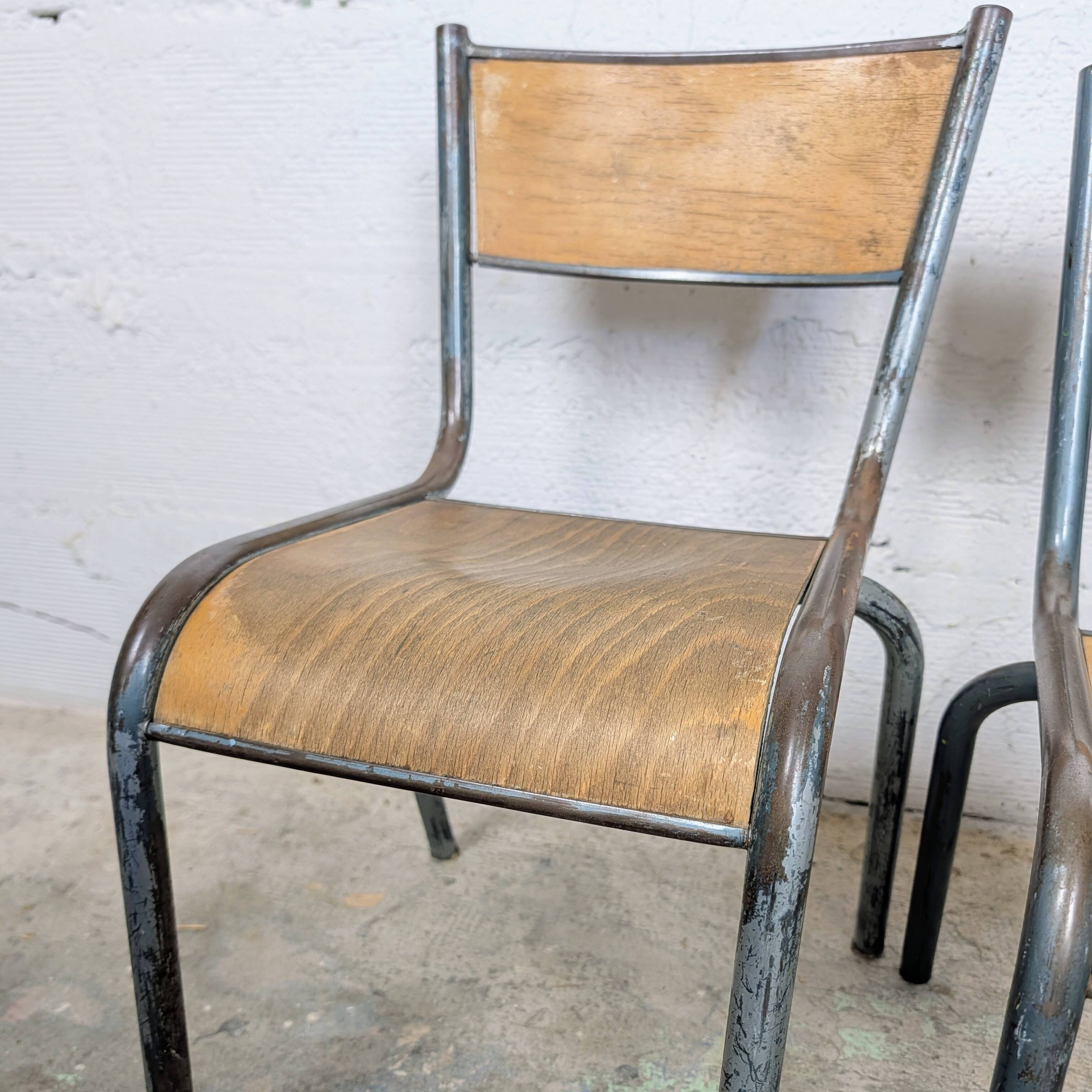 Vintage school chair