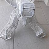White stool