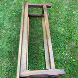 Oak farm bench