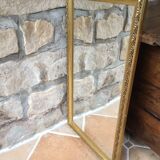 Golden vintage mirror 35x65cm