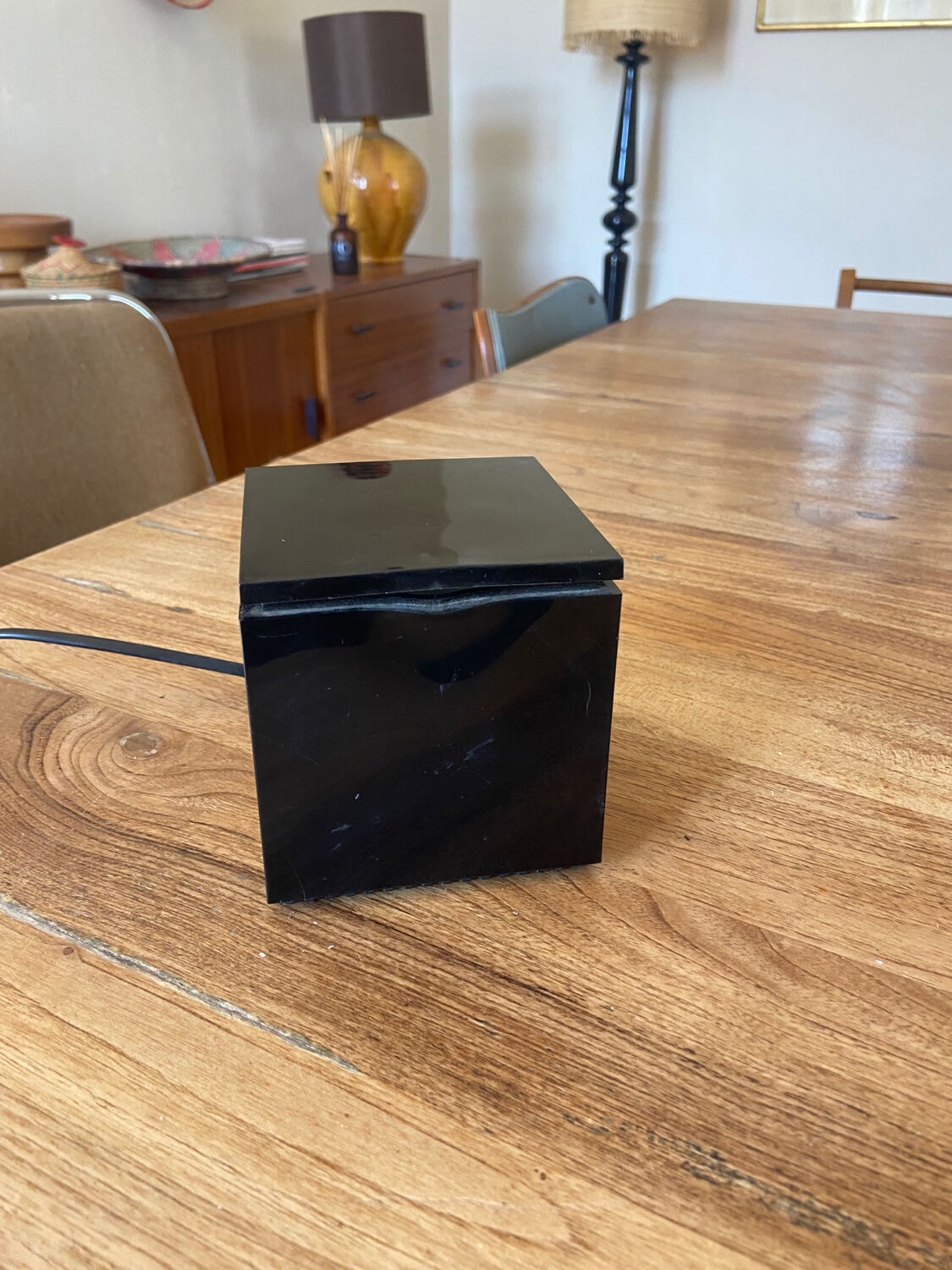 Cuboluce bedside lamp by Cini & Nils