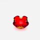 Murano Sommerso Red & Yellow Dish - Flavio Poli - circa 19