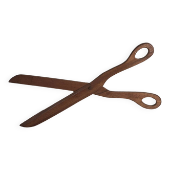 Giant wood scissors
