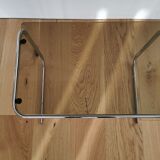 Vintage chrome side table