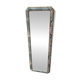 Large vintage beveled mirror (112x39cm)