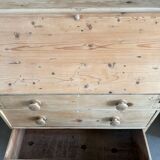 Commode anglaise, scriban rénové