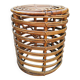 Pouf Rotin Tito Agnoli