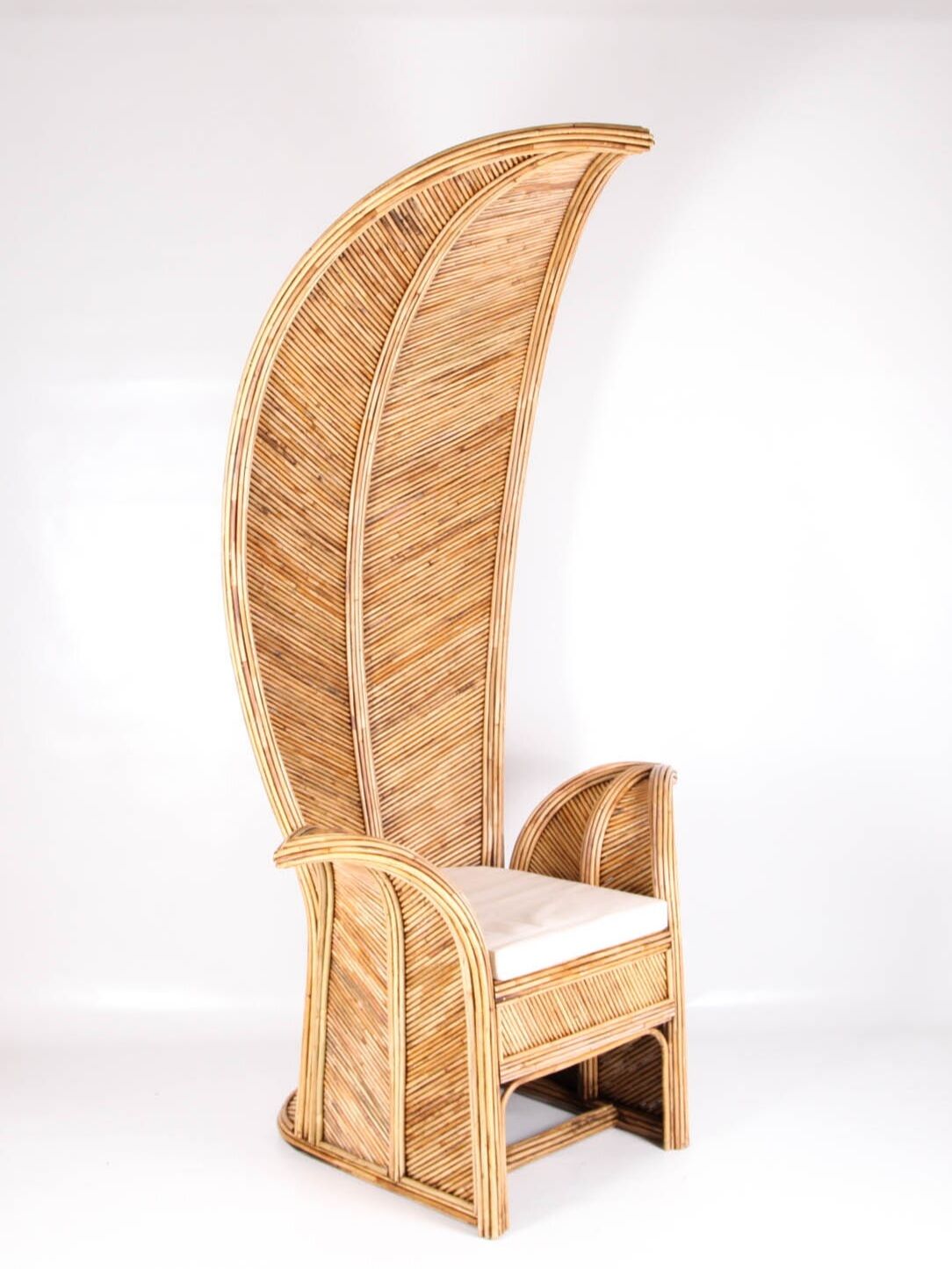 Rattan armchair