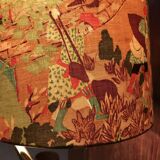 Vintage lampshade persian tales and garden paradise