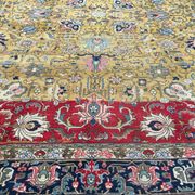 Persian old rug Persian Tabriz handmade 284x360cm