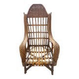 Rattan armchair