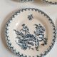 6 Gien plates from the 19th century