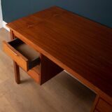 Retro Danish Mid Century Danish Teak Desk By Bent Silberg Mobler