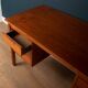 Retro Danish Mid Century Danish Teak Desk By Bent Silberg Mobler