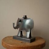 Candle holder in metal