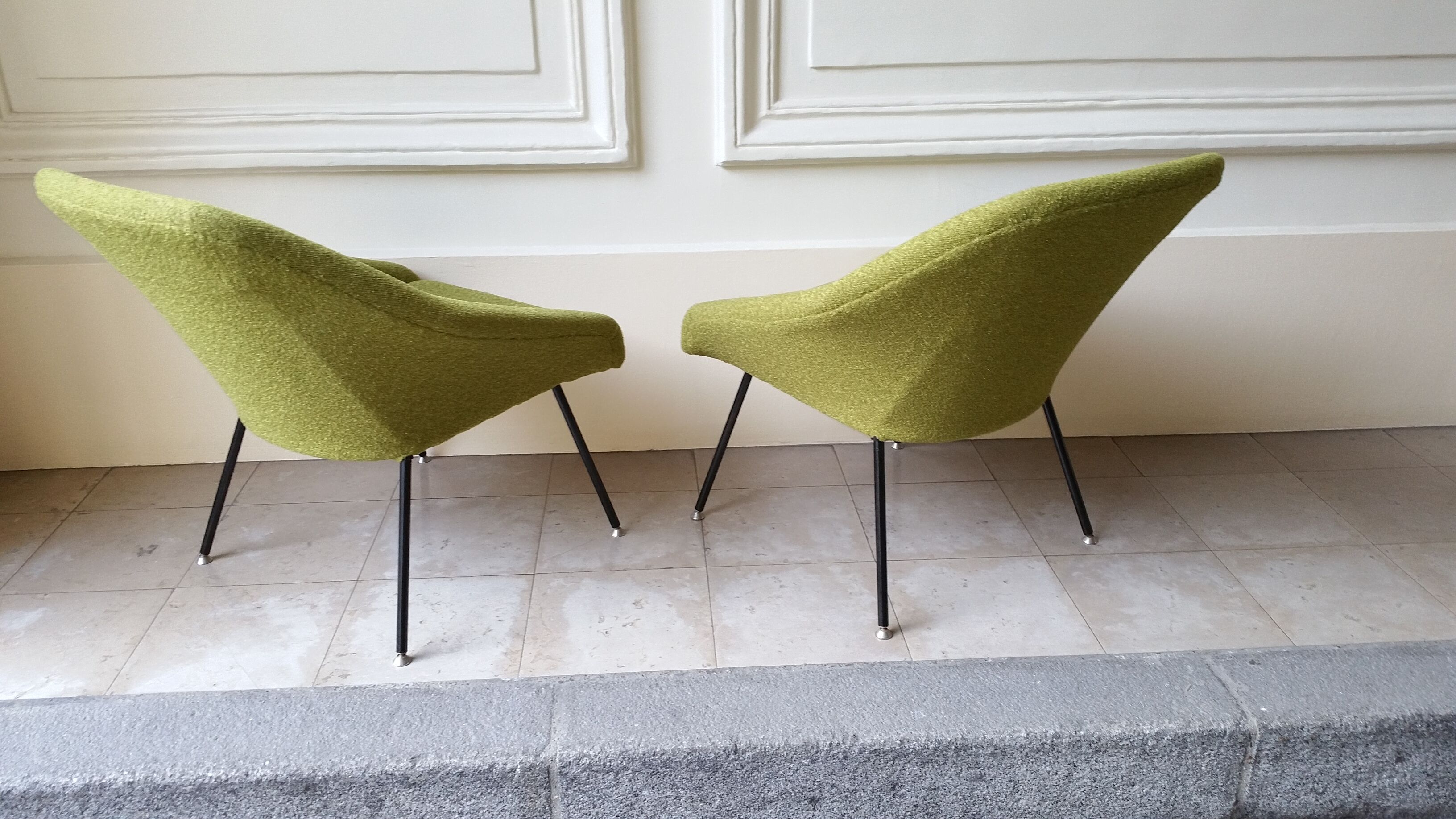 Set of 2 chairs 50 60 year cocktails