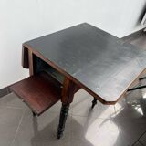 Louis Philippe bedside table with flaps