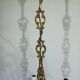 6-light bronze chandelier