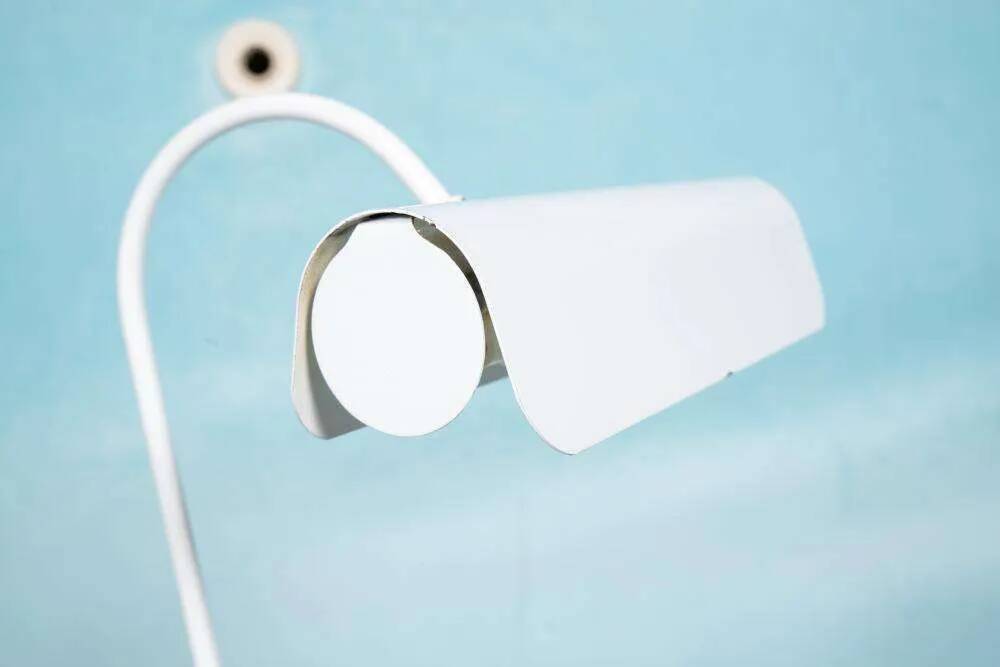Lampe de bureau minimaliste des années 70, lampe de table Memphis OMI Sölken